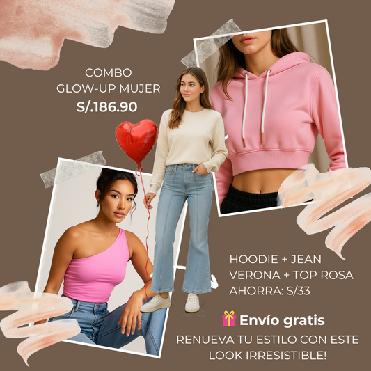 🌸 Combo 2: Glow-Up Mujer "S"