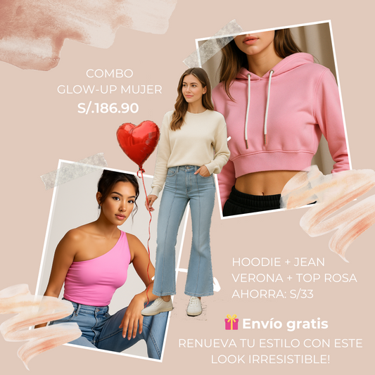 🌸 Combo 2: Glow-Up Mujer "M"