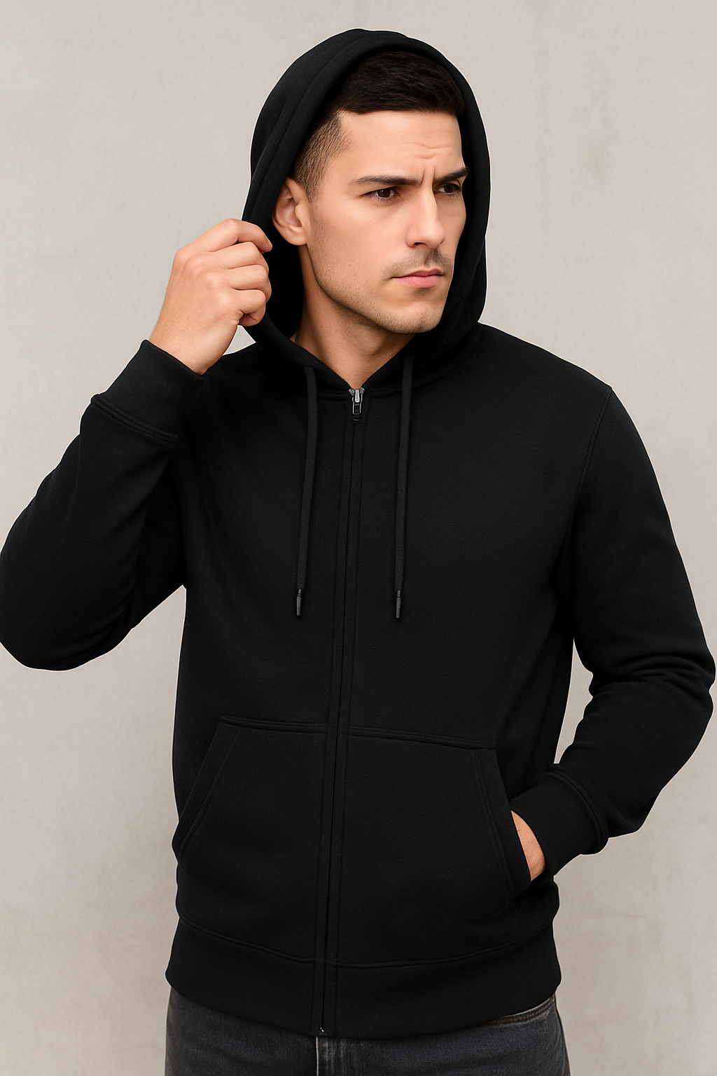 Hoodie Core Hombre